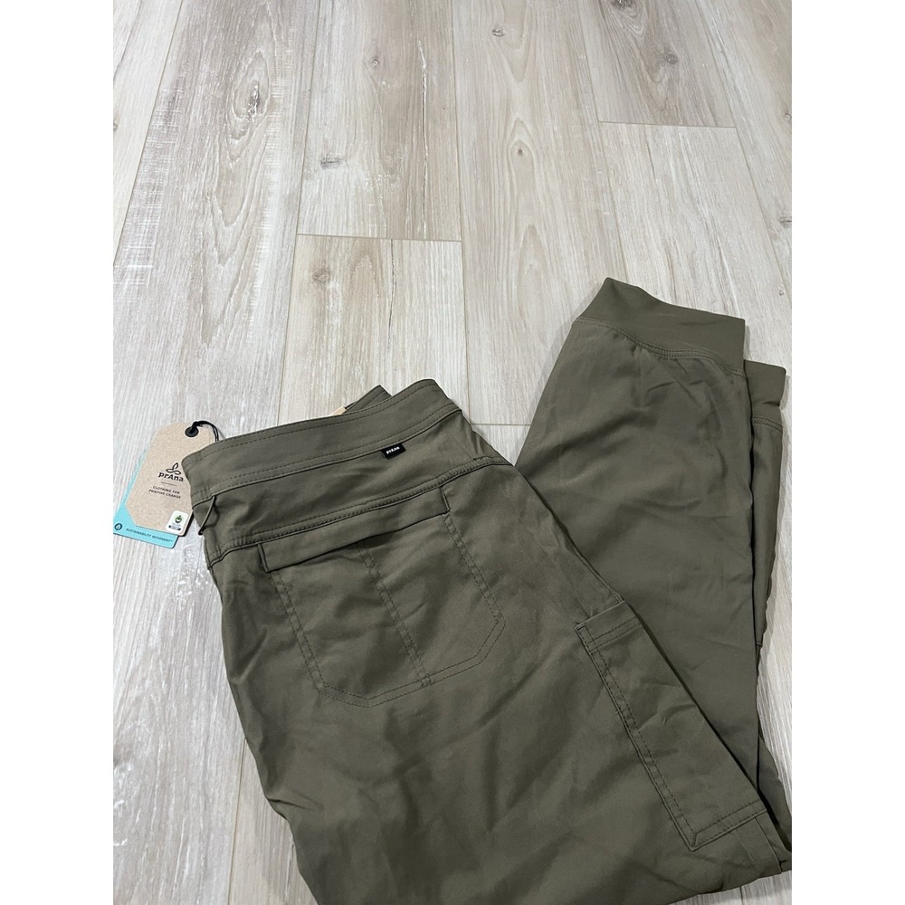 PrAna Halle II Jogger Standard Fig 16RG Women's Pants Hiking State Green…..